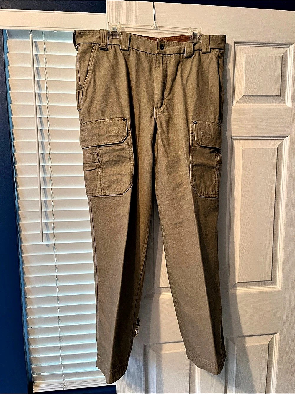 Duluth Trading Firehose Relaxed Fit Cargo Pants Cargo Pants Brown Waist 40x32